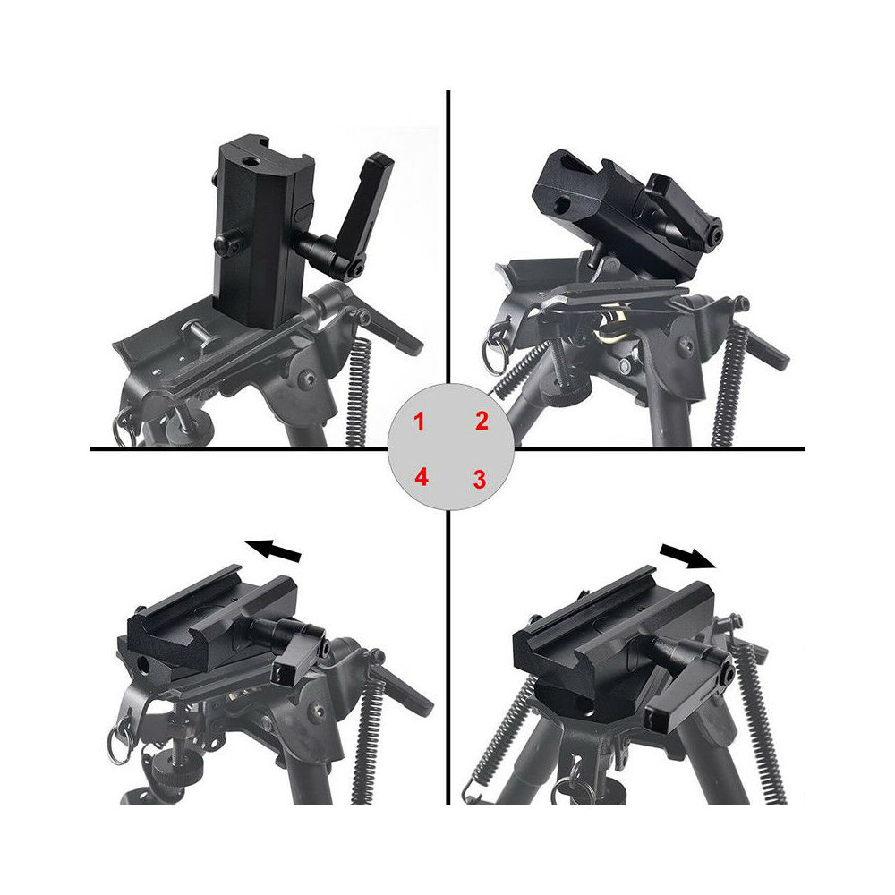 Rotierender QD Bipod Adapter 360� Bild 4